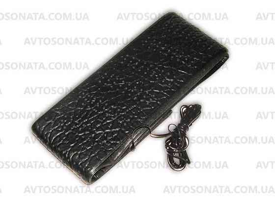 Оплетка на кермо чорна перфорована зі шнурком 999-XL Вінниця