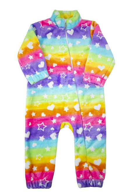 Теплый комбинезон для малышей, велсофт цветной топ Юрма одяг 98 Киев - изображение 1