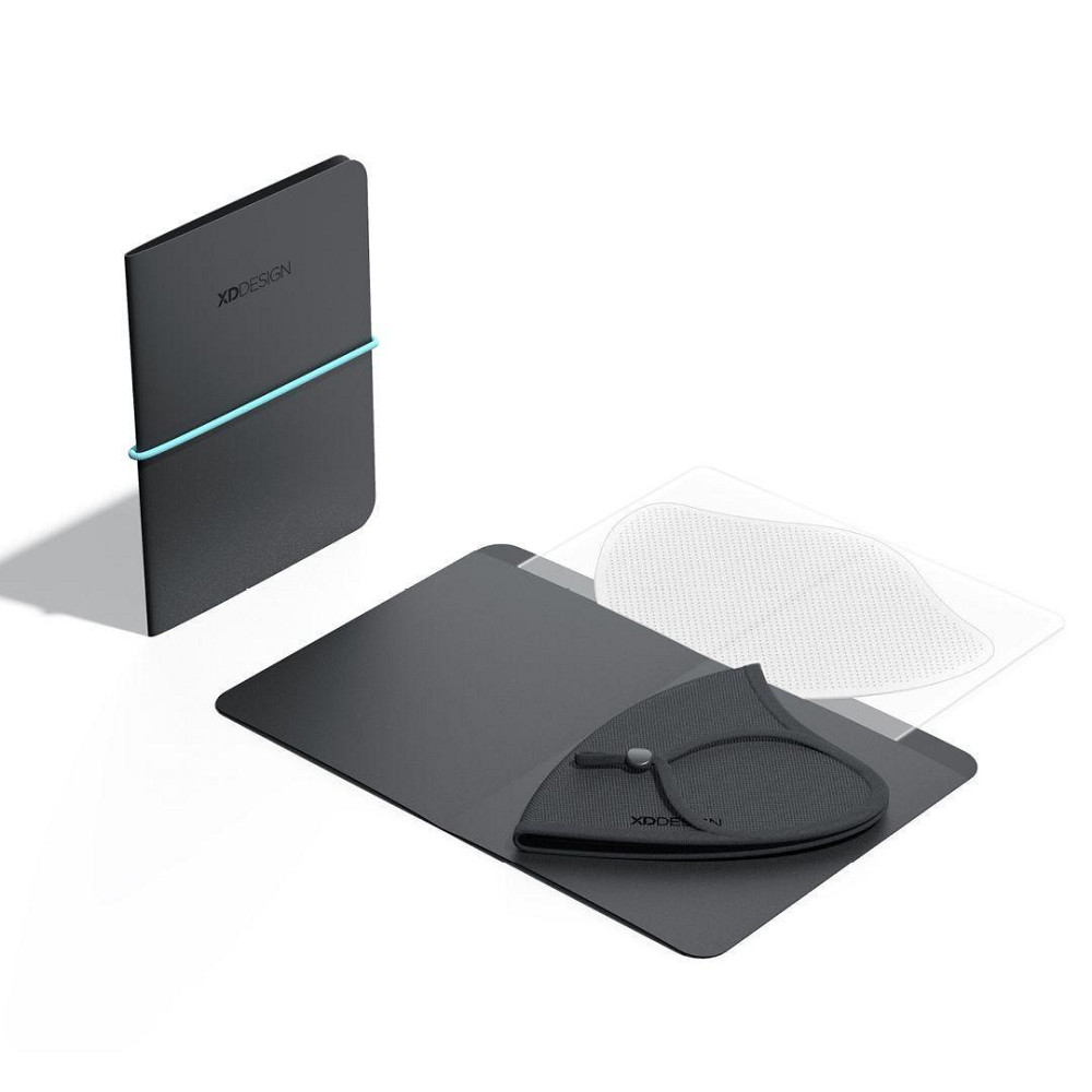 Маска антивирусная N95 XD-Design с 5-мя фильтрами и чехлом, синяя Ровно - изображение 5