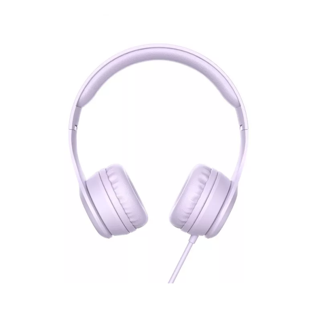 Навушники HOCO W21 Graceful charm wire control headphones Purple Киев - изображение 1