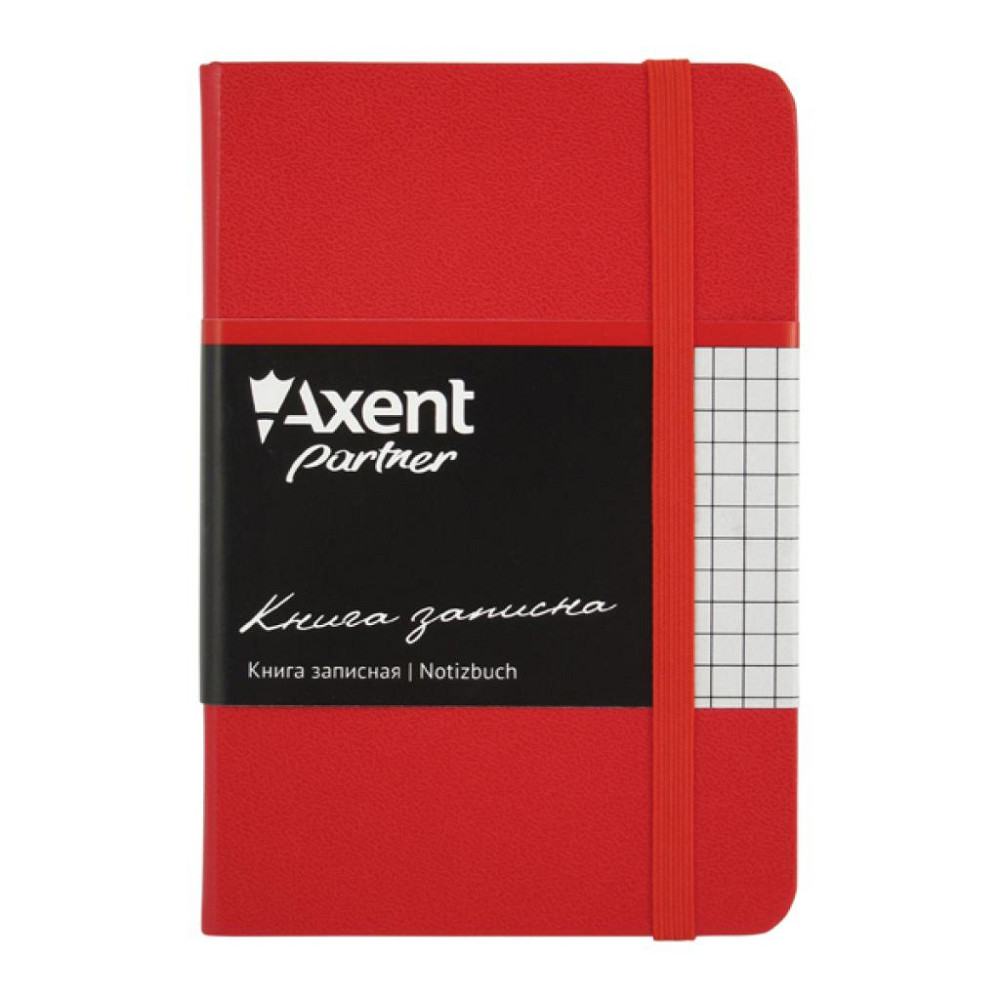 Книга записная Axent Partner, 95*140, 96sheets, square, red (8301-03-А) Винница - изображение 2