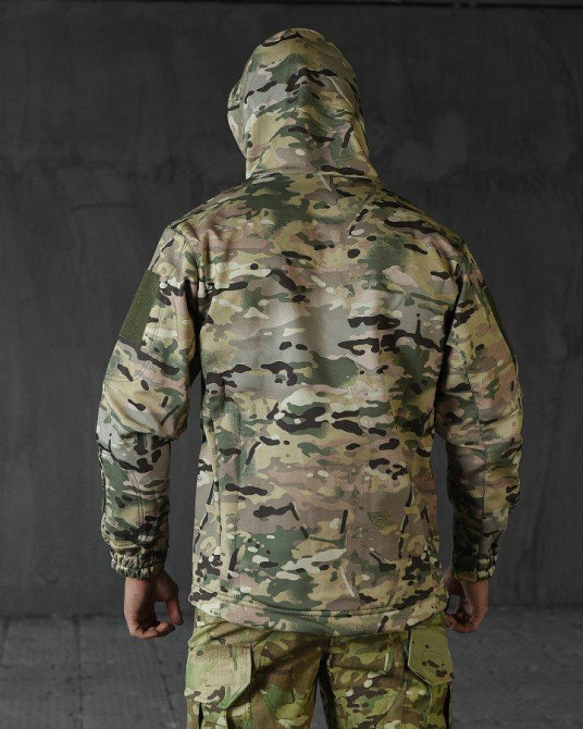 Осіння весняна чоловіча тактична куртка region софшел мультикам S Одеса - фото 13