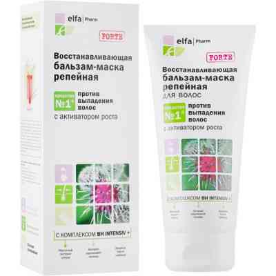 Маска для волосся Elfa Pharm Реп'яхова Проти випадіння волосся 200 мл (5901845500197) Вінниця