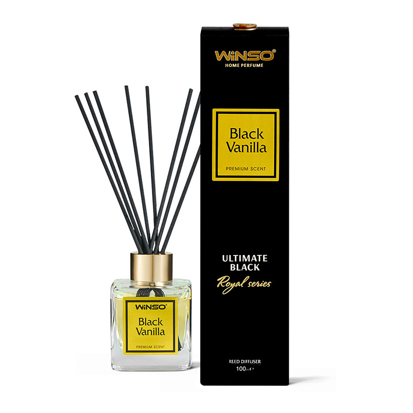Аромадифузор с палочками Winso Ultimate Black - Black Vanilla 100мл Львов - изображение 1