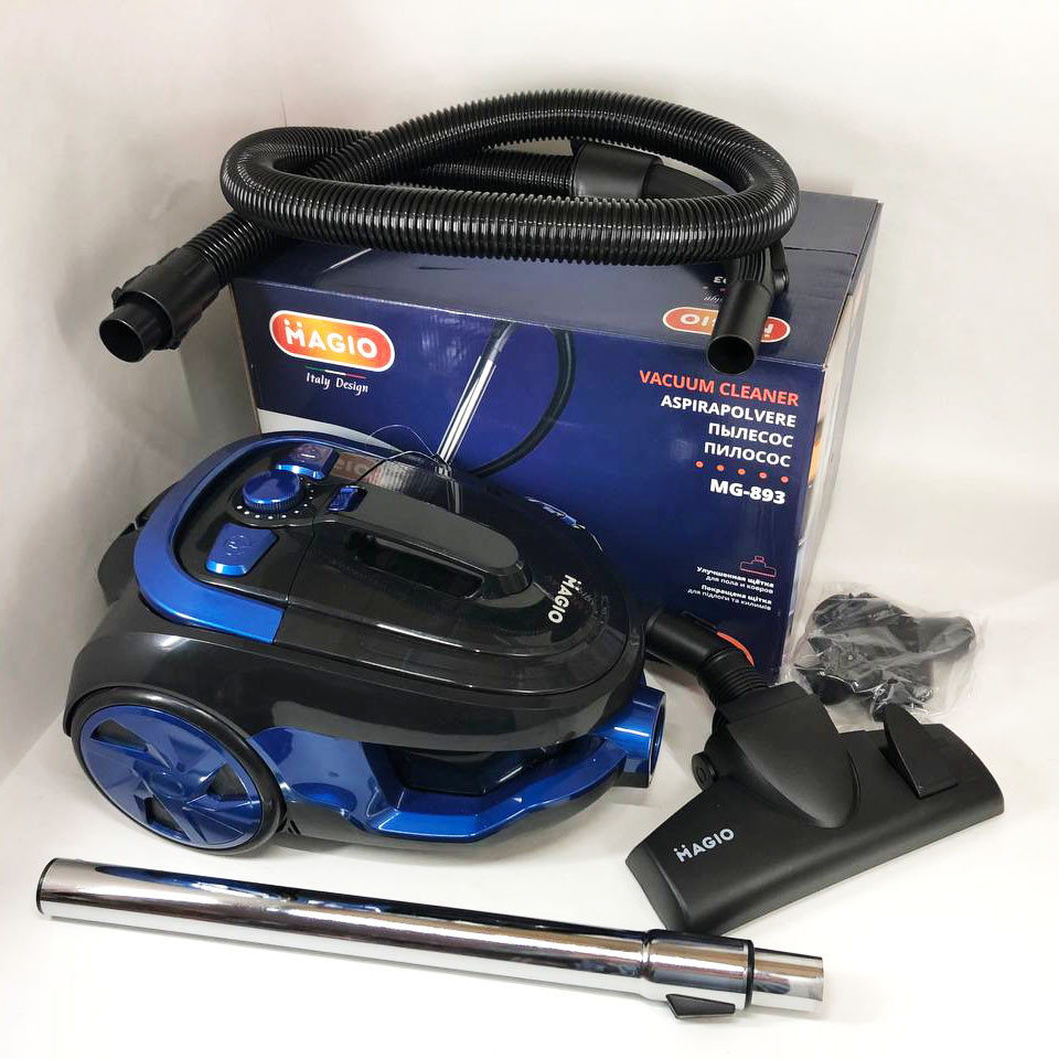 Потужний пилосос з колбою для прибирання Magio MG-892 900 Вт, Пилосос контейнерний для дому FM-75 Івано-Франківськ - фото 5