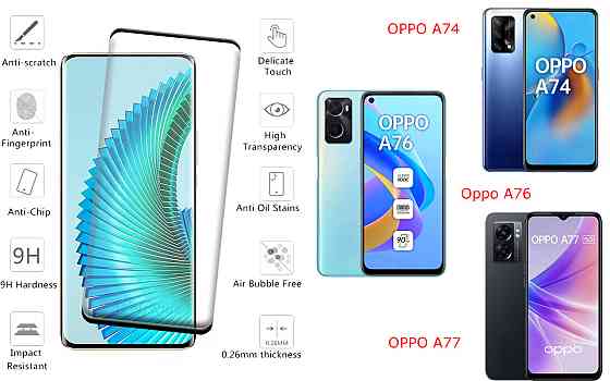 Захисне скло HyperGlass Pro для OPPO A74, Oppo A76, OPPO A77 – максимальна чутливість та захист Київ