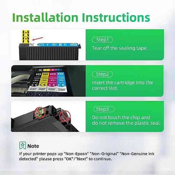 Упаковка картриджей 29XL для Expression Home XP-342 XP-335 XP-235 XP-442 XP-352 XP-247 XP-255 XP-332 XP-345 XP-432 XP-435 Днепр