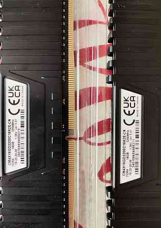 Оперативна пам'ять Corsair DDR4 3200Mhz 16Gb 2шт. Харків