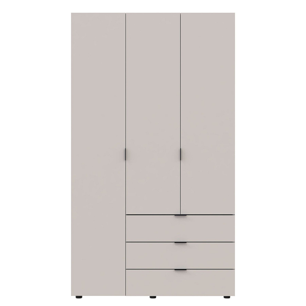 Шкаф распашной для одежды Doros Гелар 116,2х49,5х203,4 см Кашемир (DRS-011167) Львов - изображение 4