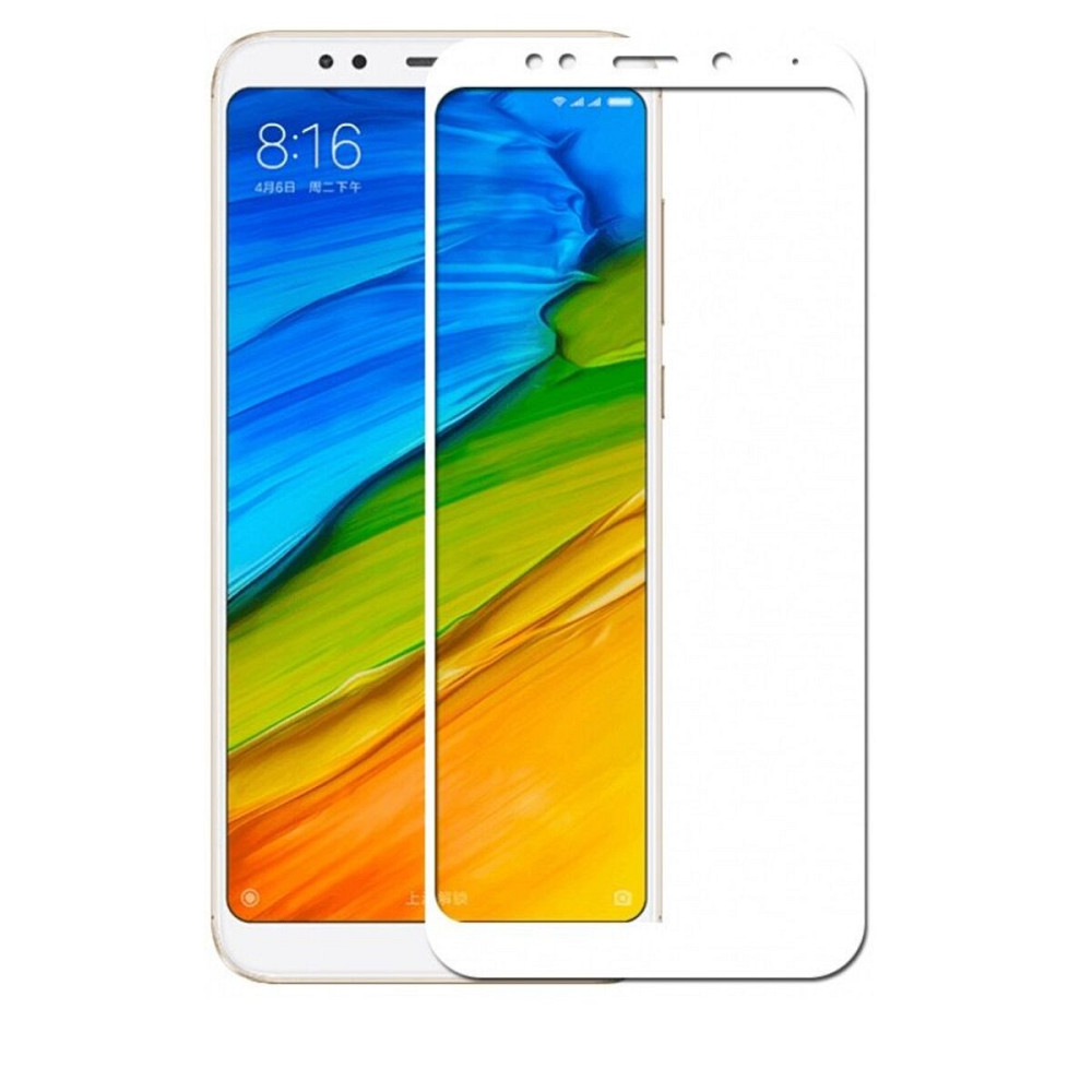 Захисне скло Avantis Full Glue Xiaomi Redmi 5 Plus White Киев - изображение 1