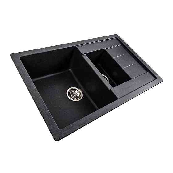 VALESO Гранітна мийка для кухні VALESO TOSKANA 7850W матова Карбон Киев