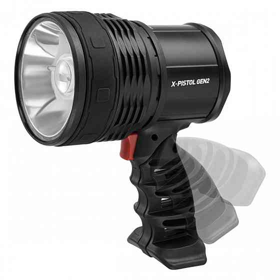 Фонарь поисковый Mactronic X-Pistol GEN2 (1500 Lm) Focus USB Rechargeable (PSL0022) Вінниця