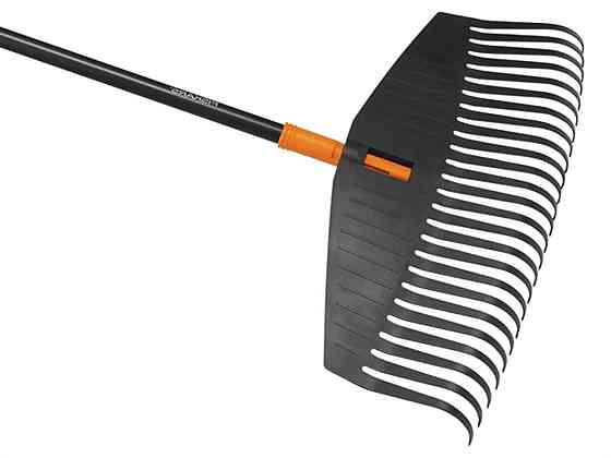 Віялові Граблі для Листя Fiskars "Solid L" (1003465/135016) Алюмінієві ,Пластик Нововолинськ