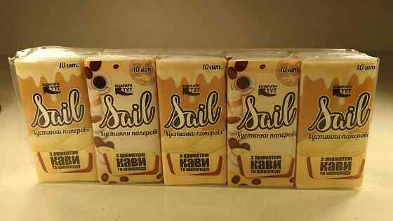 Паперовий носовичок (Кава) Одеса (10 шт) Харків