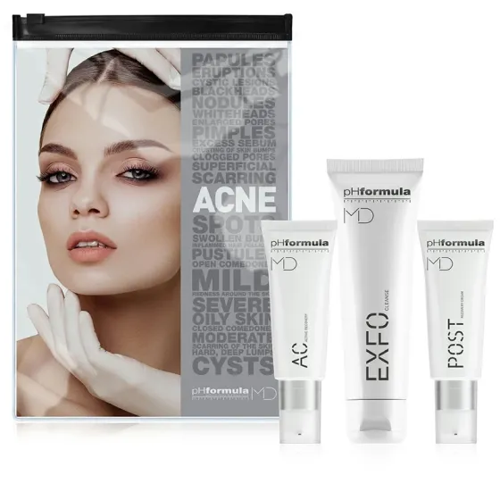 Набір для домашнього догляду. Акне MD / MD AC HOMECARE KIT / pHformula Дніпро
