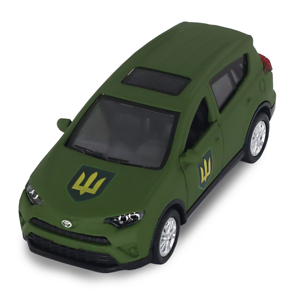 Автомодель серії Шеврони Героїв - Toyota RAV4 - Сухопутні війська ЗСУ Днепр - изображение 1