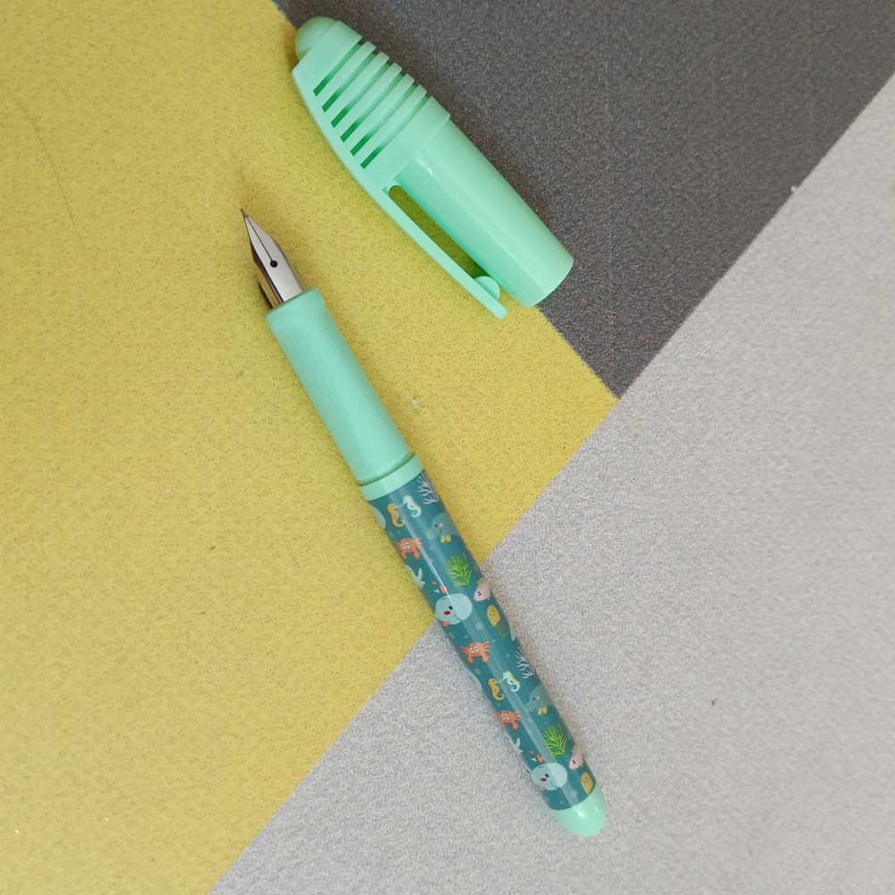 Ручка чорнильна Schneider відкрите перо та 4 капсули Київ - фото 1