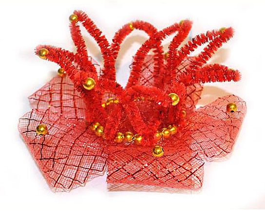 Заколка детская для девочки Корона красная Киев - изображение 1