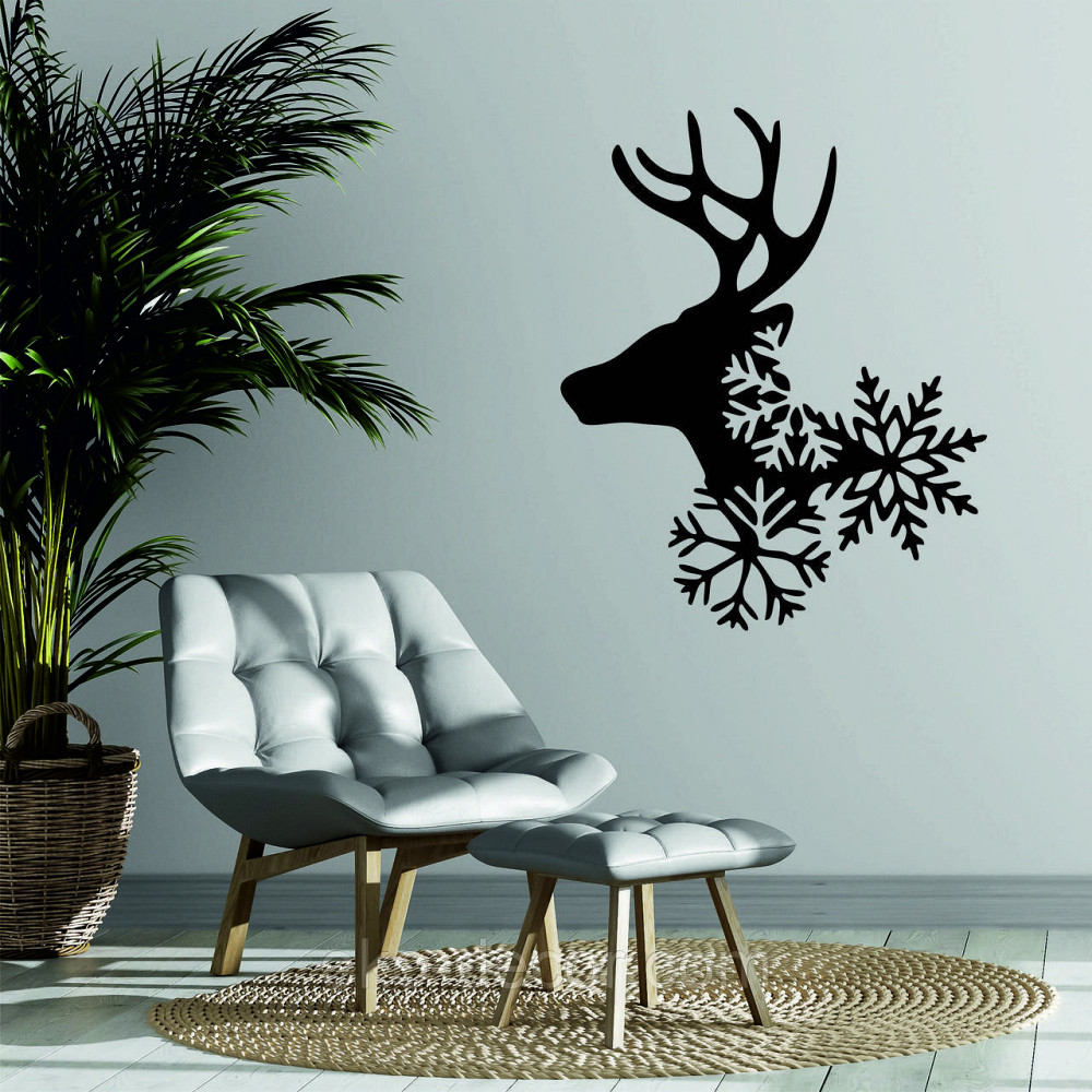 Декоративне настінне Панно «Олень», Декор на стіну Київ - фото 4