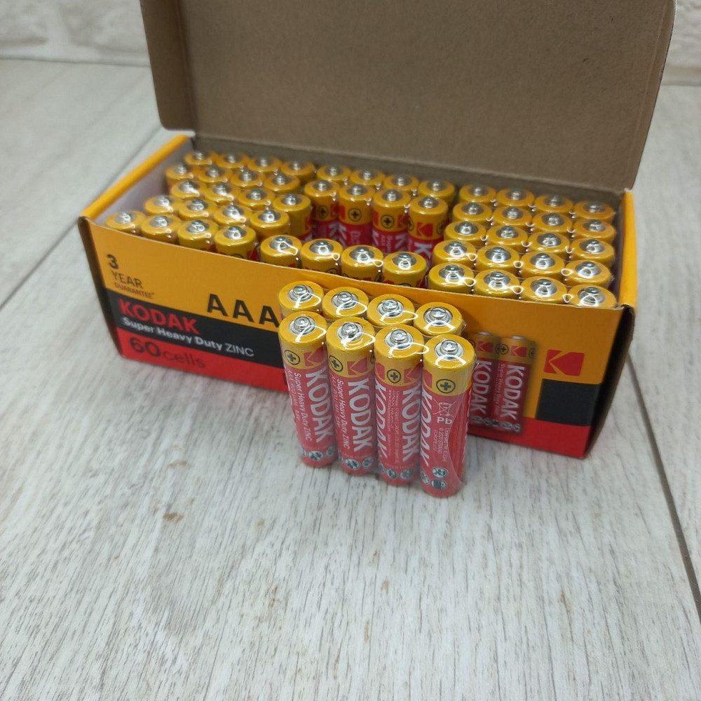Батарейка KODAK AAА/R3 (сольові)блок батарейок 60штук Харків - фото 1