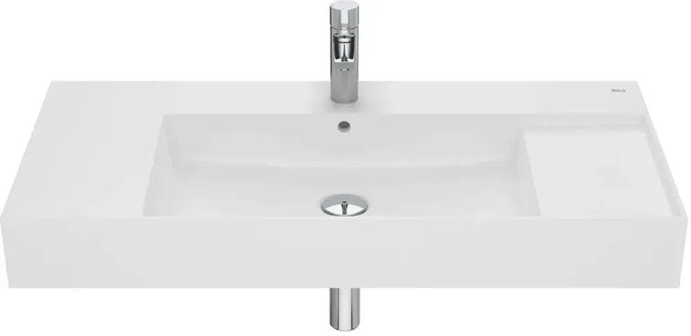 Раковина  Roca Inspira 100X49Cm Square Fineceramic Biały Matowy (A32752A620) Киев - изображение 1