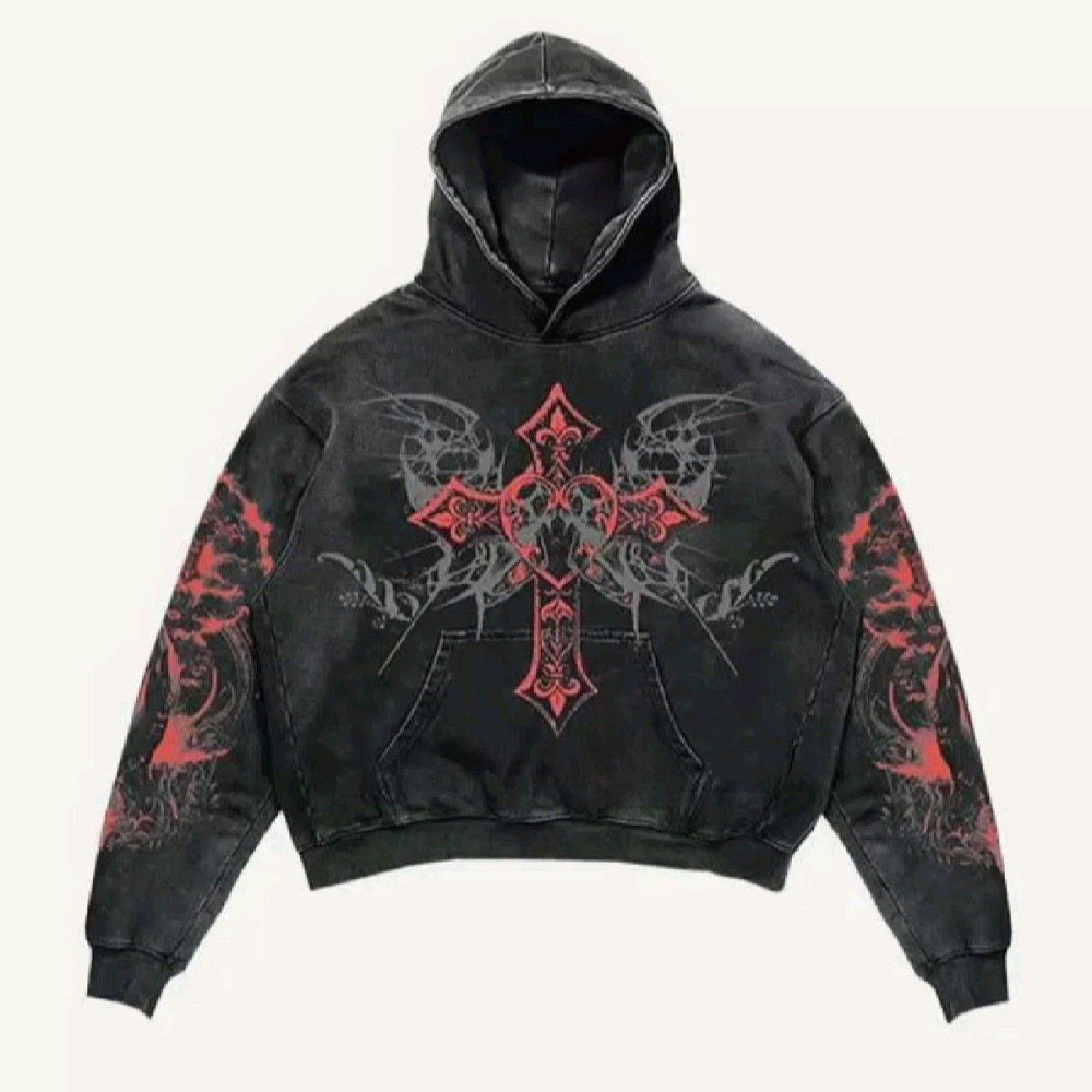 Худі сіра толстовка для підлітка дівчинки 2763324842 розмір 150 см Дніпро - фото 1