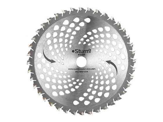 Диск повышенной прочности к триммеру Professional 255мм 40 зубьев Sturm BTA005 (читать описание) Ровно