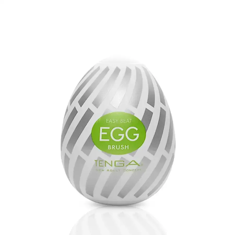 Мастурбатор-яйце Tenga Egg Brush з рельєфом у вигляді великої щетини Львов - изображение 1
