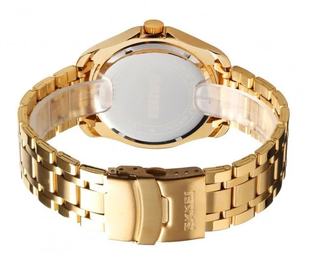 Чоловічий наручний годинник Skmei 9193 Дракон Чорний циферблат Київ - фото 4