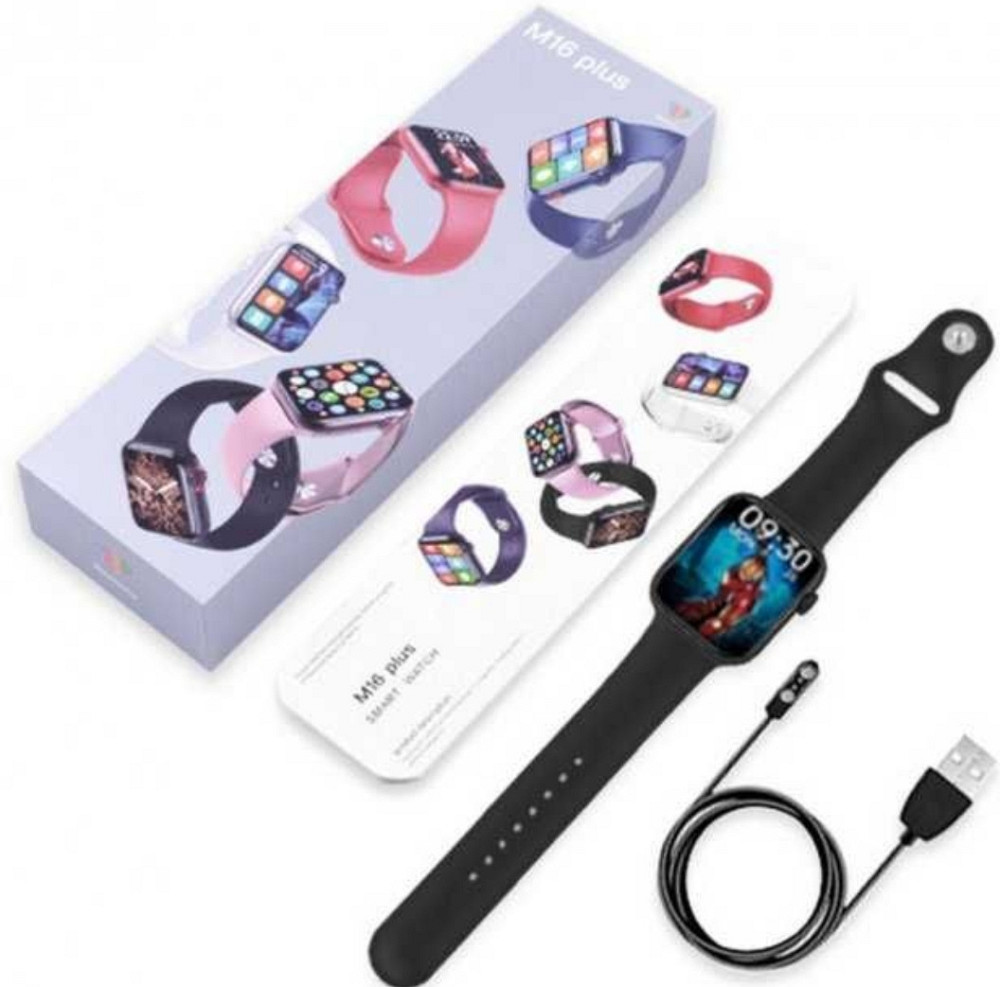 Смарт -Часы Smart Watch M16 Plus 44mm. Aluminium Bluetooth. Киев - изображение 2