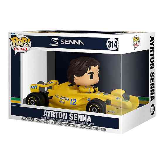 Ігрова фігурка Funko POP! - Айртон Сенна у боліді Днепр