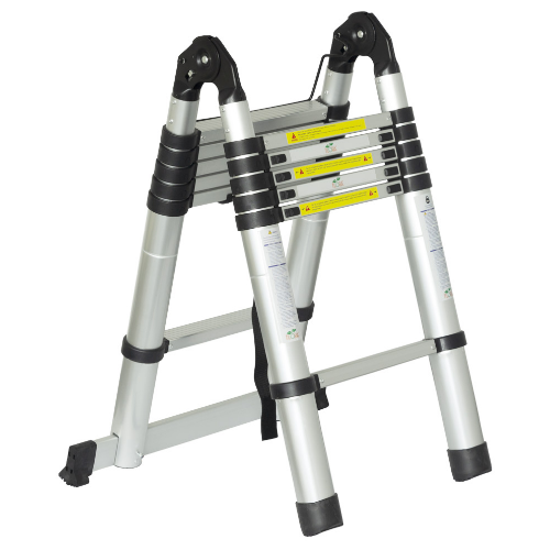 Драбина 12-ти сходинкова 3,8м універсальна телескопічна SIGMA Житомир