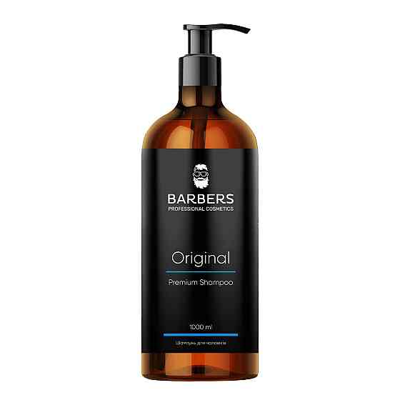 Шампунь для здорової медицини Barbers Original 1000 мл 4823099501441 Вінниця