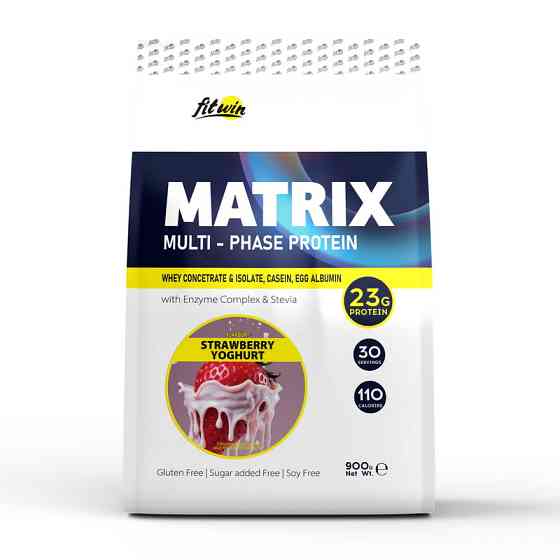 Matrix Multi-Phase Protein (900 g, strawberry yoghurt) Луцк