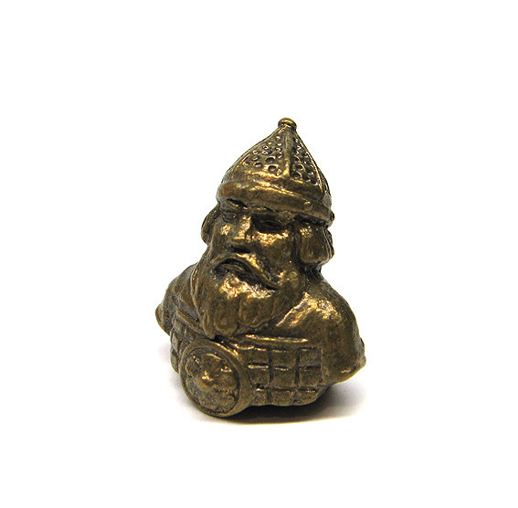 Наперсток из бронзы металл Рыцарь Киев - изображение 1