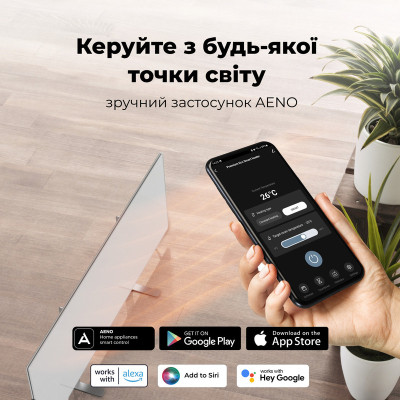 Обігрівач AENO Premium Eco Smart GH1S (AGH0001S) Вінниця - фото 7