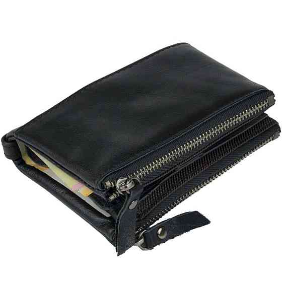 Кошелек унисекс Черный (Vintage) Киев