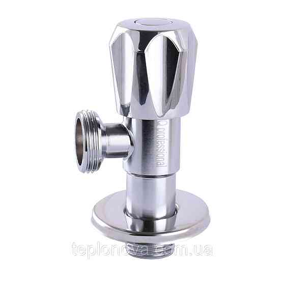 Кран вентильний кутовий Professional 1/2″X3/4″ NV-QP999 Чернівці