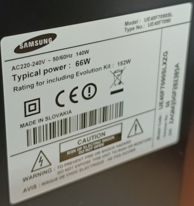 Телевізор Samsung 40"/Smart TV 100Hz. 3D 7serie. Київ - фото 5