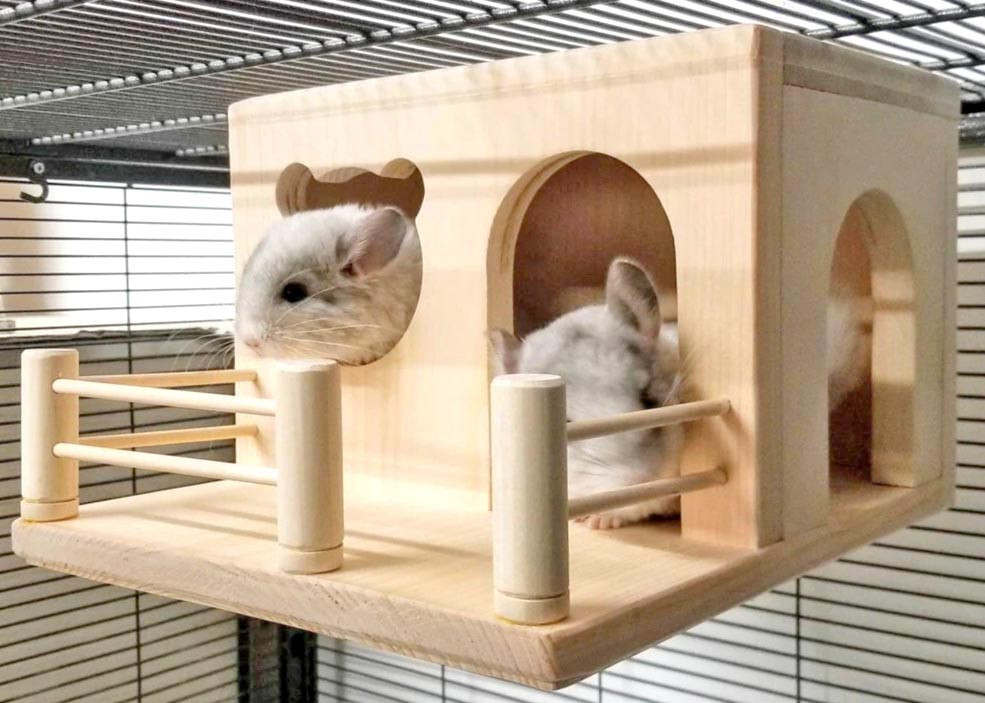 Домик для шиншиллы 