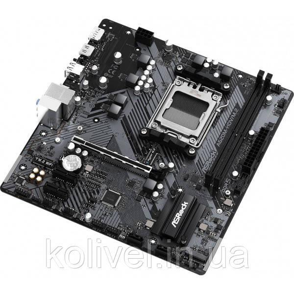 ASRock A620M-HDV/M.2 (AM5/A620, 2*DDR5, PCIex16, DP/HDMI, 2xSATAІІІ, 2xM.2, GLan, 8ch, mATX) (A620M-HDV/M.2) Киев - изображение 3