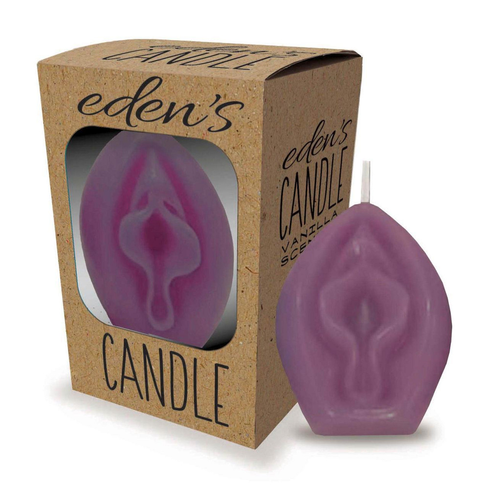 Свеча Eden’s Candle - Vanilla Scented Vagina - Eggplant Sex Aura Киев - изображение 4
