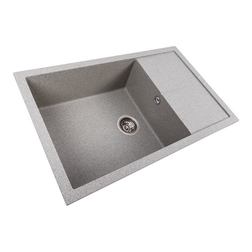 VALESO Гранітна мийка VALESO CALYPSO 7950 матова Сіра Київ - фото 2