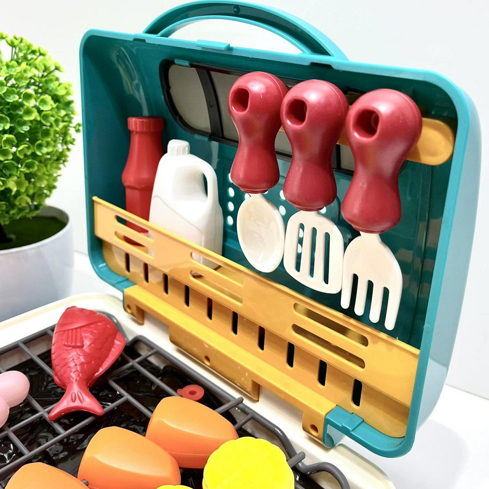 Майстер Гриль WToys продукти змінюють колір звук підсвічування кухонне приладдя холодна пара (22542) Чернігів - фото 7