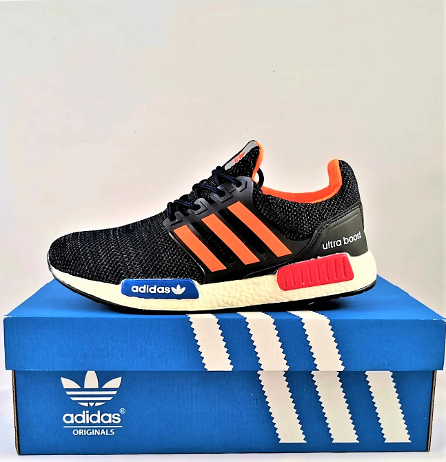 Кроссовки Adidas Чёрные Женские Адидас Синие (размеры: 40,41) Видео Обзор Днепр - изображение 9