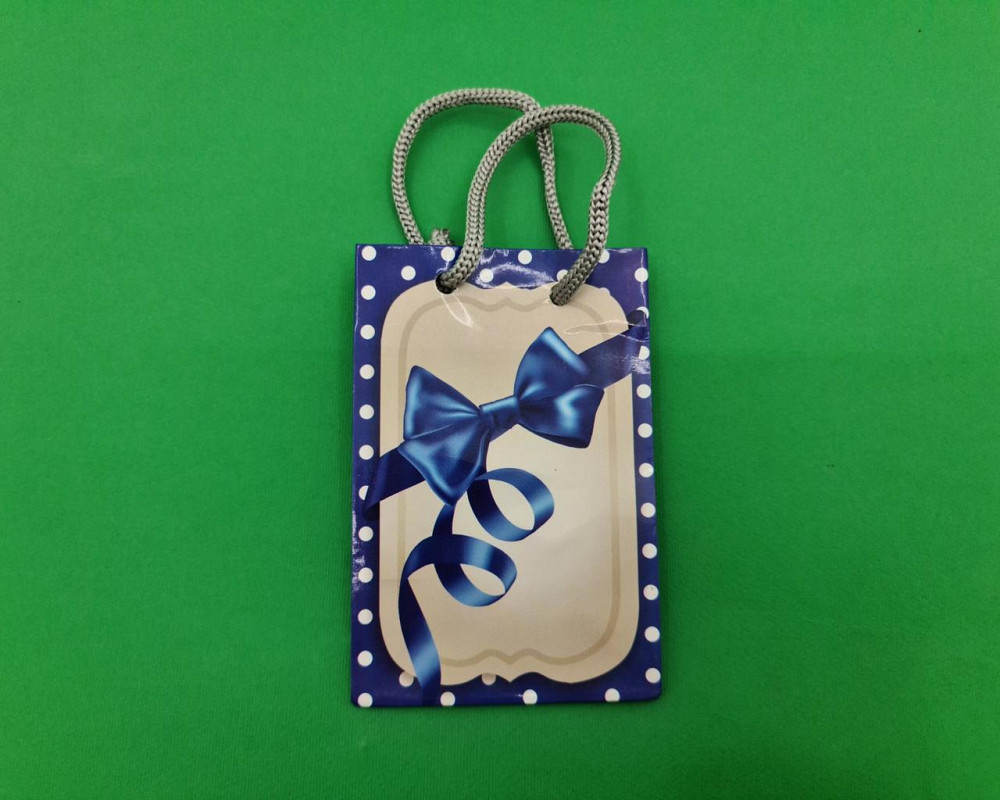 Пакет паперовий подарунковийМІНІ 8*12*3.5 арт22 (12 шт.) Харків - фото 4