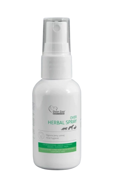 Over Zoo Over Herbal Spray средство для ухода за ротовой полостью собак и кошек - 50 мл Винница - изображение 1