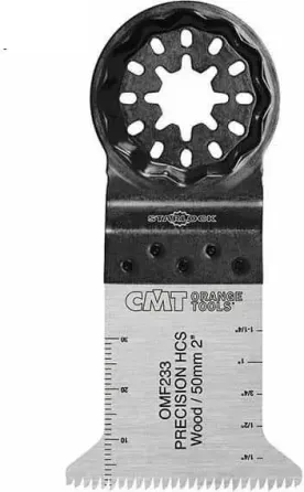 Cmt Orange Tools Полотно для пилки Do Precyzyjnego Cięcia Wgłębnego Hcs 45X50Mm Starlock 50Szt. Omf233X50 Киев