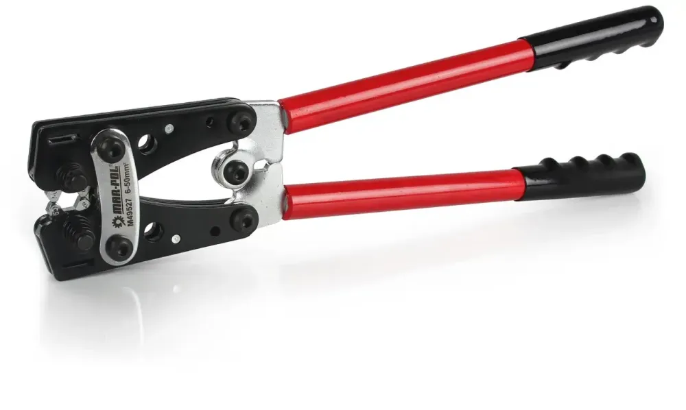 Кліщі обтискні MAR-POL M49527 – широкий діапазон 6–50 мм², зручна ручка Львів - фото 6