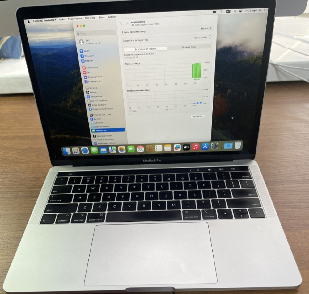 Ноутбук: MacBook Pro 13 (2018) 8/256Gb. A1989 Київ - фото 4